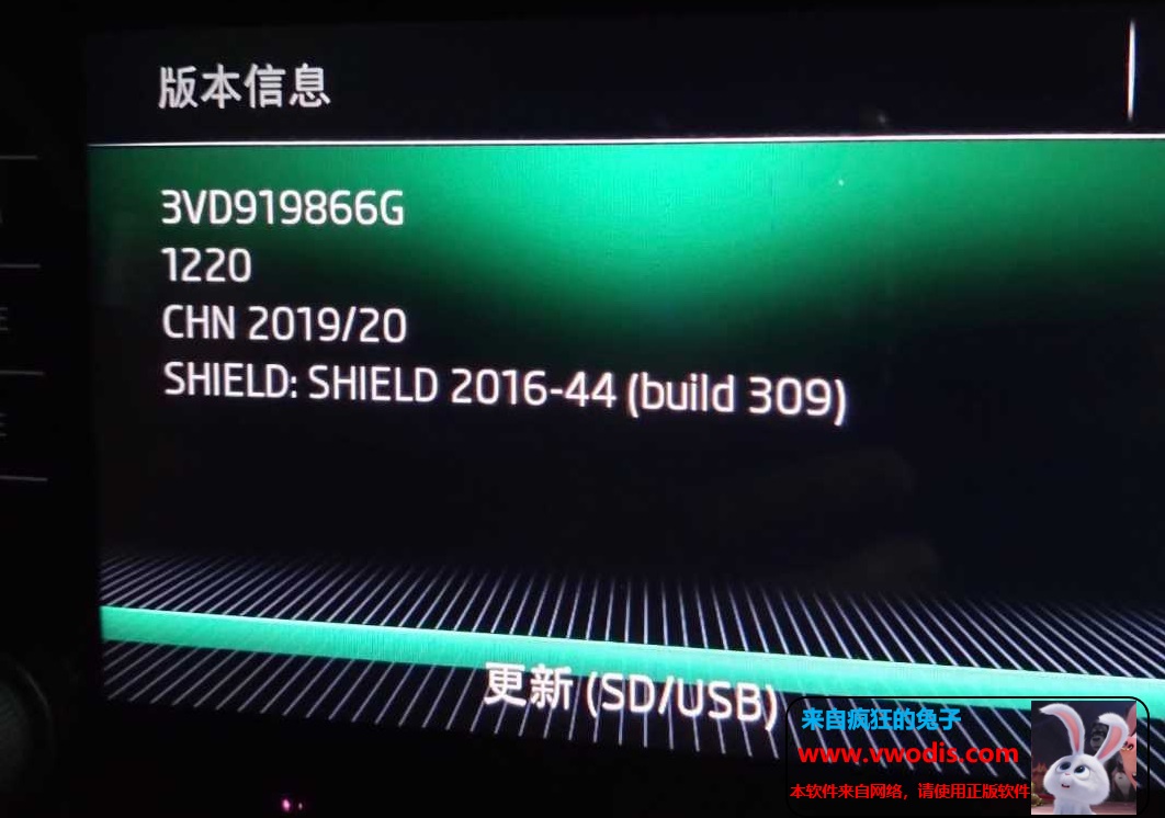 mib2 2020年最新地图1220