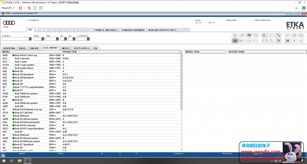 ETKA 8.3 as VMware [MULTILINGUAL] _ETKA8.3虚拟机版本（暂无注册机）