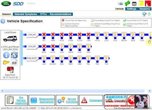 Jaguar LandRover JLR SDD 160.02