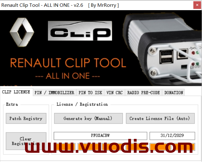 雷诺汽车Renault Can Clip Activation Until 2029