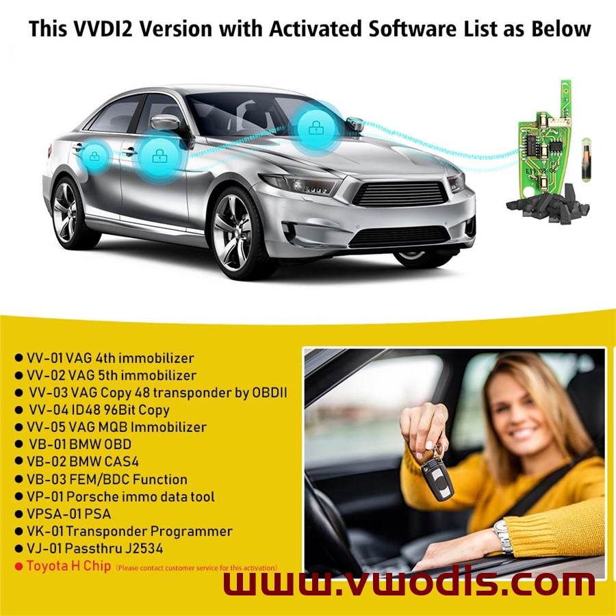 V6.8.2 VVDI2 Full Version Commander Key Programmer With 13 Configurations
