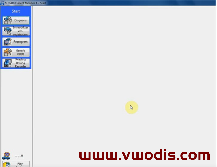 VXDIAG Subaru SSM3 SSM4软件和补丁2020.07