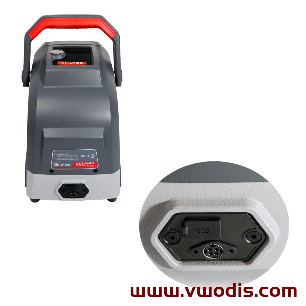 Xhorse Dolphin XP005 Key Cutting Machine V1.4.2 Works on Phone Application Via Bluetooth