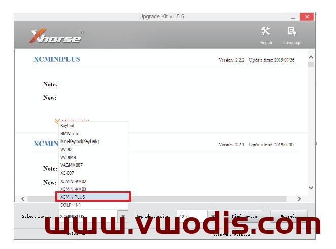Xhorse Condor XC MINI Plus Condor XC-MINI II Key Cutting Machine Automotive Machine with 3 Years Warranty