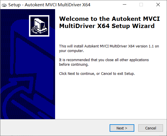 MVCI Driver for x32/64 OS Multi Version