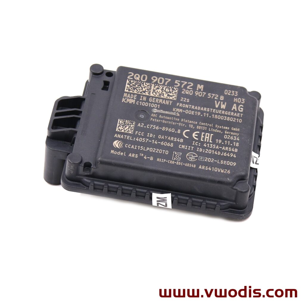 VOLKSWAGEN ACC Adaptive Cruise Control Radar sensor 2Q0907572-2Q0907561