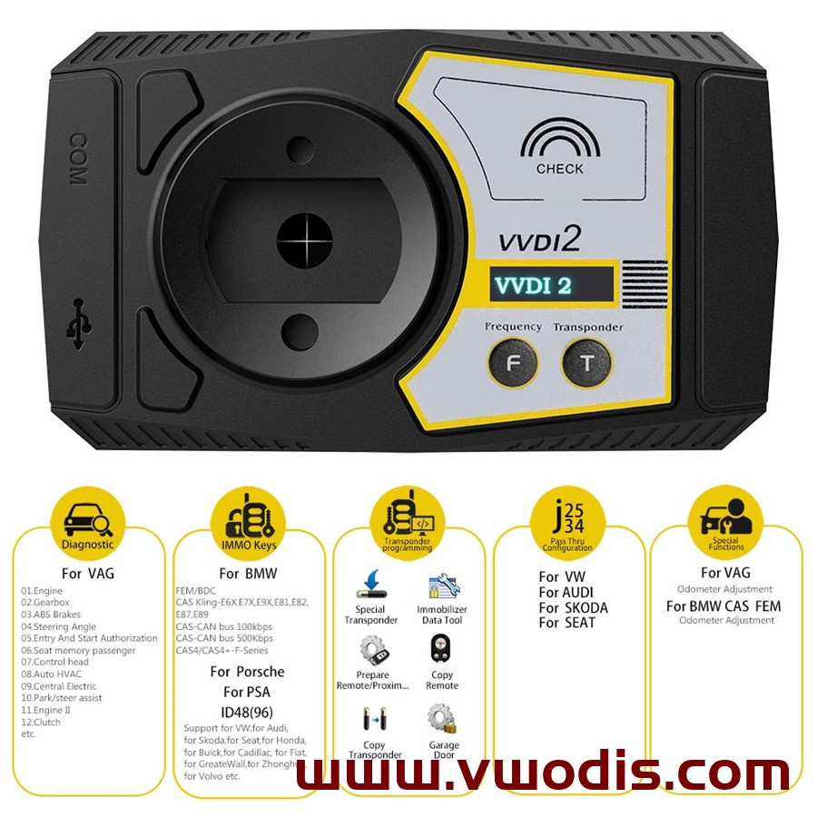 V6.8.2 VVDI2 Full Version Commander Key Programmer With 13 Configurations