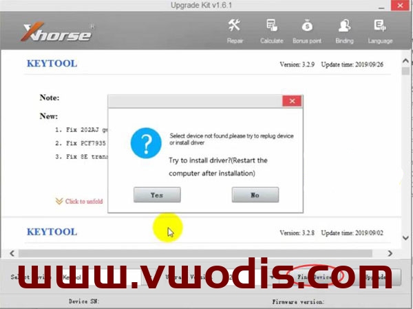 Xhorse Dolphin XP005 Key Cutting Machine V1.4.2 Works on Phone Application Via Bluetooth