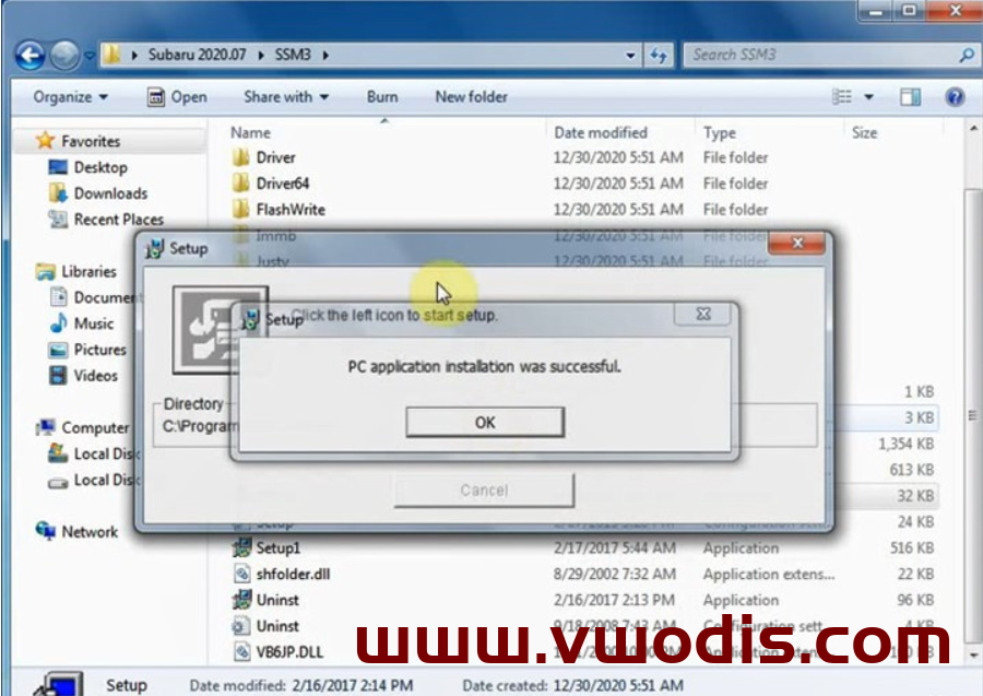 VXDIAG Subaru SSM3 SSM4软件和补丁2020.07