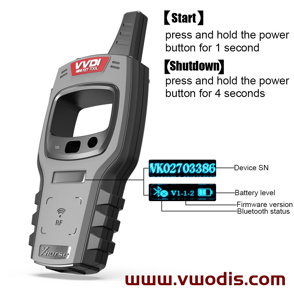 Global Version Xhorse VVDI Mini Key Tool Remote Key Programmer With Free 96bit 48-Clone Function Replace of VVDI Key Tool