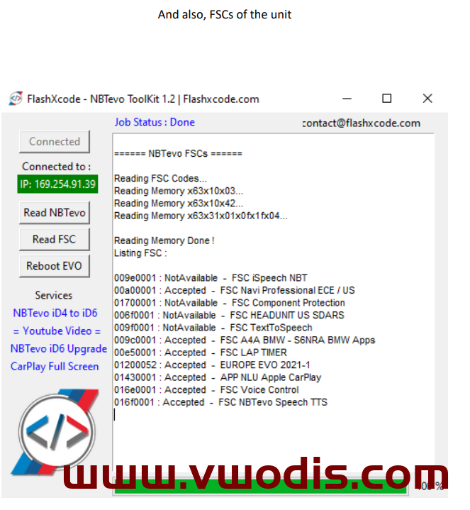 【软件】宝马EVO主机软件和硬件信息读取器-内含视频教程-NBTevo ToolKit
