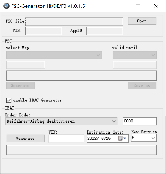 【软件】宝马导航地图激活码生成器Generator_v1.0.1.5