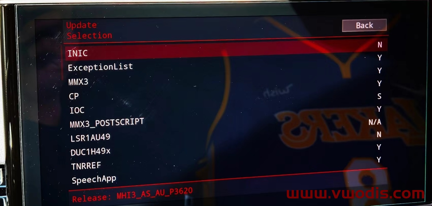 【固件】2021款奥迪A4L S4 A6 A7 A8 Q7 ETRON 车机固件8W0906961P升级3620固件