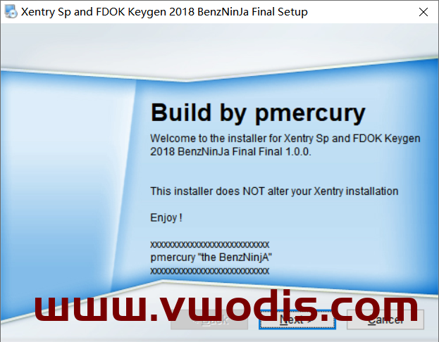 【软件】	Xentry Special Functions & DAS FDOK - VeDoc Calculator 2018