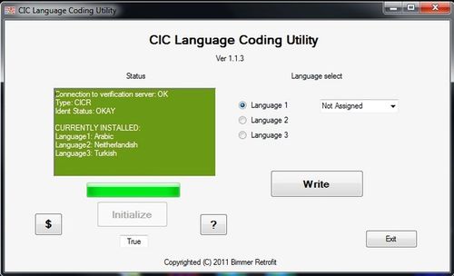 【软件】宝马【一车网】宝马CIC语言实用程序，FSC-NBT代码生成器，CIC地图实用程序（用于导航）