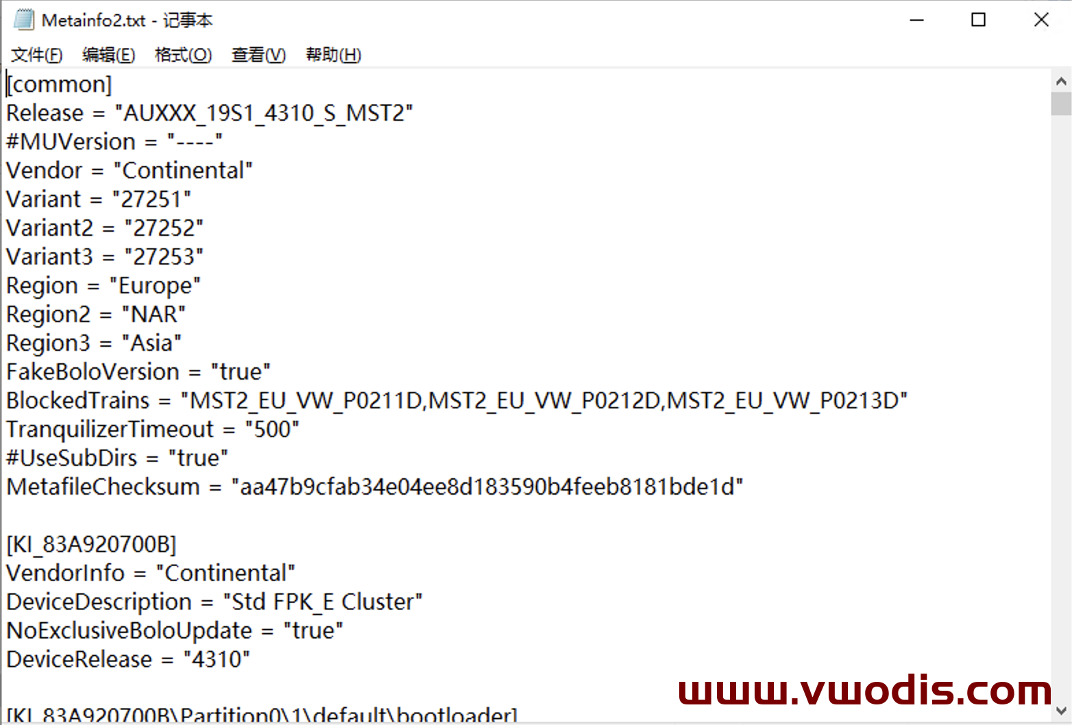【固件】奥迪【一车网】奥迪 Audi Q3 5F车机固件AUXXX_19S1_4310_S_MST2-不带一键启动车型升级-全球首发