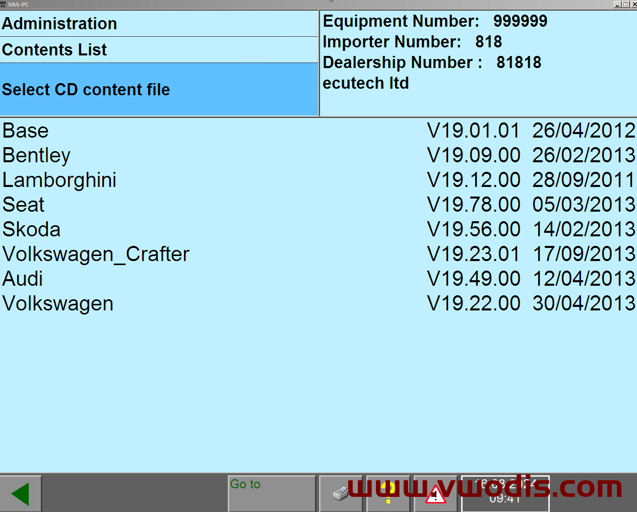 【软件】大众【一车网】大众VAS PC 19.01.01 VMWARE