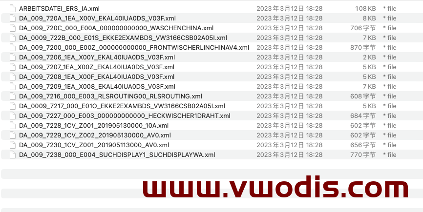 【参数】大众【一车网】一汽大众上汽大众FAW SVW ID3 ID4 ID6 BCM 1EA937089H参数