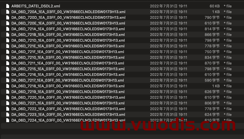 【参数】大众【一车网】一汽大众上汽大众FAW SVW ID3 ID4 ID6电尾门模块1EA959107A参数