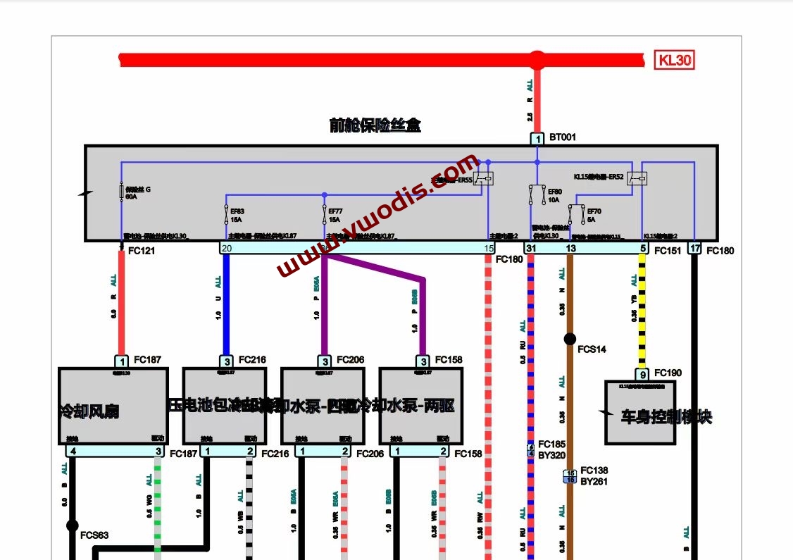 【维修】上汽【一车网】上汽飞凡F7纯电2023-2024款电路图+维修手册