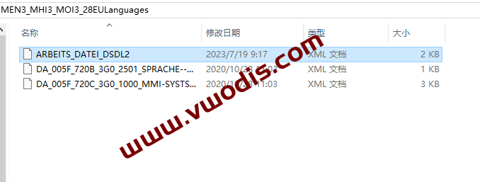 【参数】大众【一车网】大众MEN3_MHI3_MOI3_28EULanguages参数