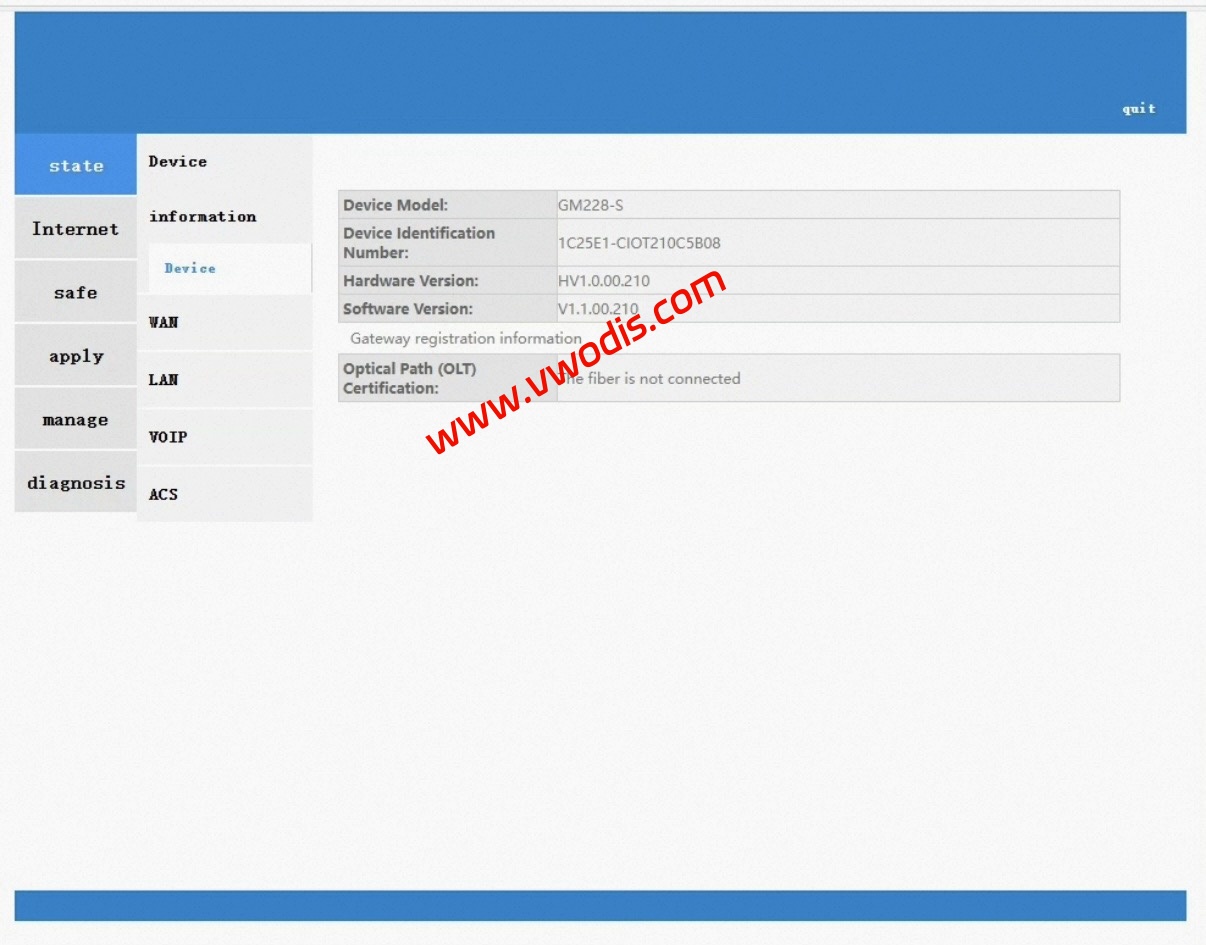 【固件】UNG GM228S EPON-GPON英文固件