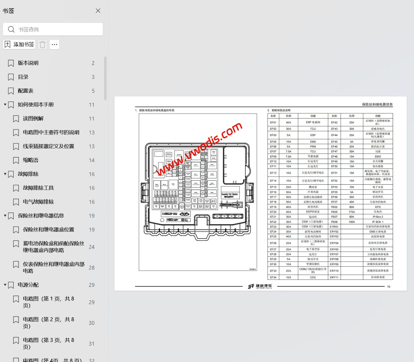 【维修】捷途汽车X70L 2026款维修手册+电路图+诊断手册+故障诊断+用户手册