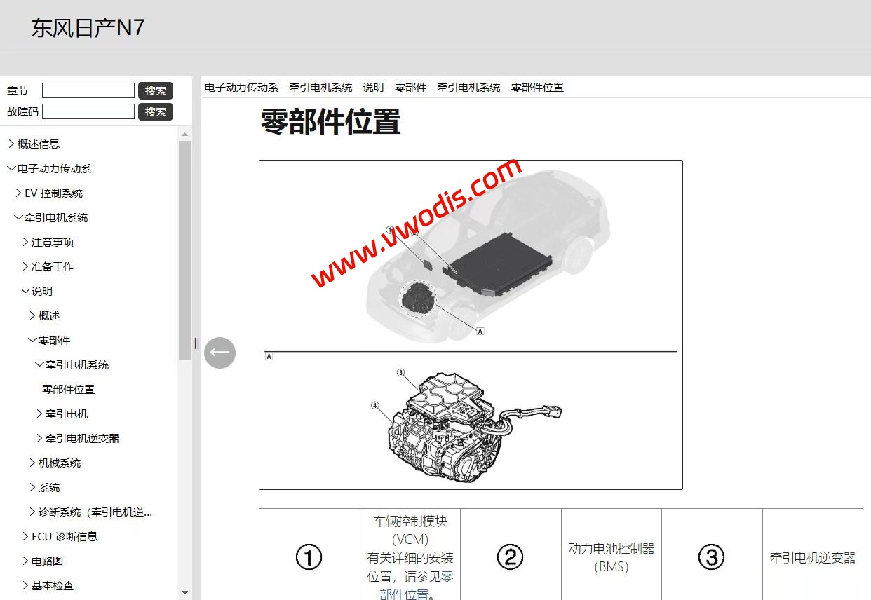 【维修】日产汽车 东风日产N7 2025款维修手册+电路图+诊断手册+故障诊断+用户手册+车主指南