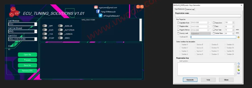 【软件】ECU TUNING SOLUTIONS V1.01 + KEYGEN