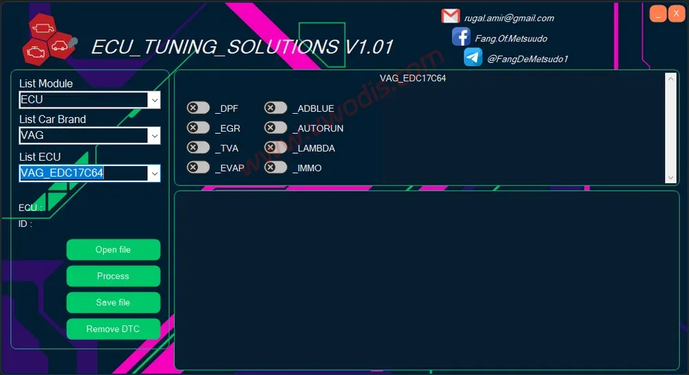 【软件】ECU TUNING SOLUTIONS V1.01 + KEYGEN