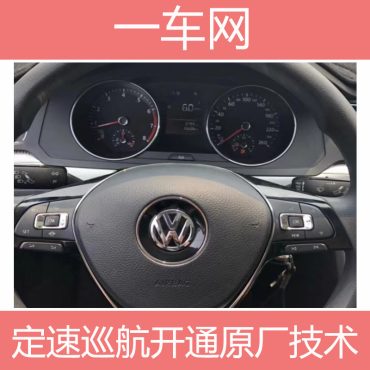 大众斯柯达西亚特奥迪远程开通定速巡航-（5A防盗）